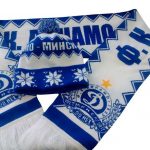 Шарф вязаный и шапка