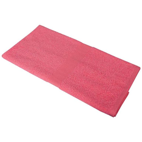 Полотенце махровое 50*90 розовое