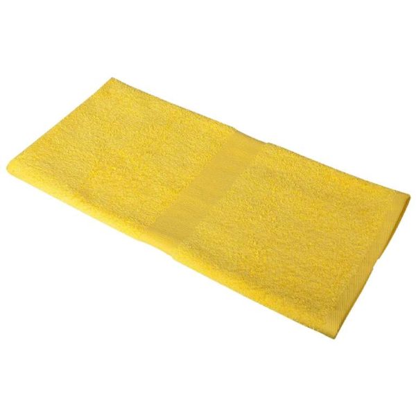 Полотенце махровое 50*90 желтое